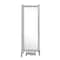 National Public Seating Room Divider, 6' Height, 11 Sections, Clear Acrylic Panels, Grey Frame RDG6-11CA - alternate 4